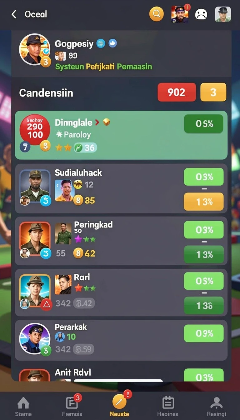 Beragam pilihan permainan menarik dalam aplikasi Cara Download h03 APK dengan Mudah.