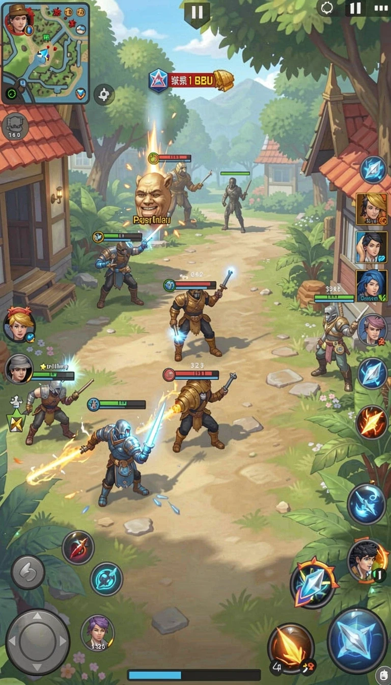 Beragam pilihan permainan menarik dalam aplikasi mlbb8 APK Terbaru untuk Perangkat Android.
